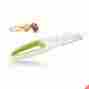 Vacuvin4654660 Vacu Vin Plus Tools Cheese Slicer Rind Peeler White And Green J Hook 084256465462