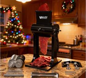 1a-mt113 Valley Sportsman 2-in-1 Manual Meat Tenderizer And Jerky Slicer