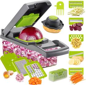 Valuetools 445036765791 Vegetable/onion Chopper Cambom Veggie With 8 Blades Multifunctional 13 I