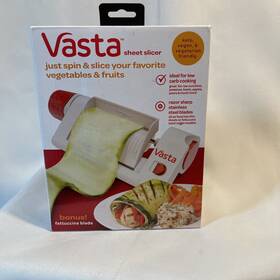 Vt011112 Vasta Vegetable And Fruit Sheet Slicer Keto Vegan