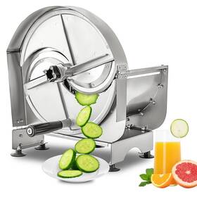 Vbenlem 609832209669 Commercial Vegetable Slicer 0.2-12mm Adjustable Thickness Manual Veg