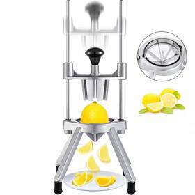 Vevor 313052713737 6-section Commercial Wedger Stainless Steel Blade Fruit Lime Slicer Lemon Cutter