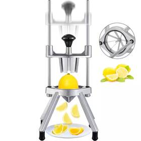 Vevor 313102273242 8-section Commercial Easy Wedger Stainless Steel Blade Fruit Lime Slicer Lemon C