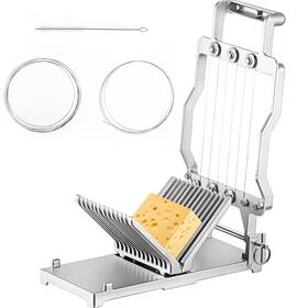 Vevor 840281525713 Cheese Cutter With Wire Cheeser Butter Cutting 1cm And 2cm Slicer