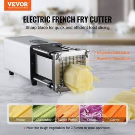 Sywsqstjdd12zq9trv5 Vevor Electric French Fry Cutter Stainless Steel Potato Vegetable Slicer Chopper