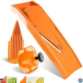 B06xwc7jbd Visit The B Rner Store V1 Mandoline Slicer Set - 2 Inserts Fruit Holder Adjustable Veggie And