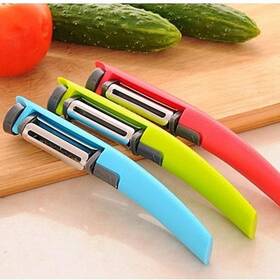 Vista Shops 723466565561 Super De Duper 3 In 1 Master Grater Peeler Slicer - Sea Blue