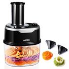 Um9008-gs Vm9008-gs Aicok Automatic Veggies Fruits Spiral Slicing Wide Mouth 748440117444