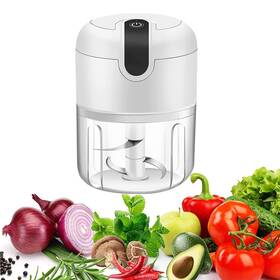 Vshinic 791306647791 Mini Garlic Chopper Food Processor Portable Cordless Mincer Masher Mea