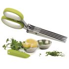 W-chj01 Wallop Herb Scissors With Blades And Cover Clever Cutter Multipurpose