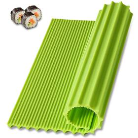 621368 Wanmu Sushi Making Kit Premium Silicone Mat Kitchen Rolling