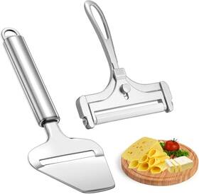 Jkus20153 Warmhut Cheese Slicer With Wire Stainless Steel Set And Silver