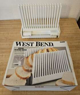 6600x West Bend Bread Slicing Guide For Homemade 1 Or 2 Lb Loaves