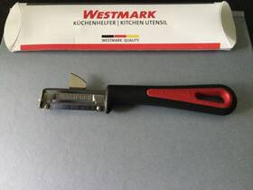Westmark 004094290978 Universal Swivel Peeler With Cutter Gentle Stainless Steel Blade