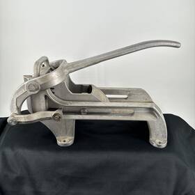 Pt-21 Weston French Fry Restaurant Cutter Vintage Cast Iron Stainless Steel