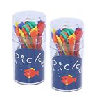 Wg-142 Weyng Plastic Fruit Fork Cake Pick Food Forks 6011374161895