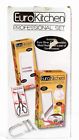 4oy3z1 White Stainless Towers Euro Steel Set Twin Kitchen Professional Chop