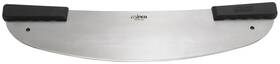 Kpp-20 Winco 20-inch Rocker Pizza Knife Stainless Steel Polypropylene Handle Black