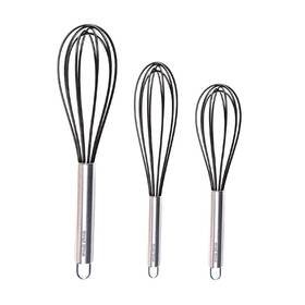 Wired Whisk 032403610005 Silicone Set Of 3 - Stainless Steel And Non-stick Coating W