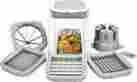 Wlxc-014-gy Surpahs Multifunction Vegetable And Fruit Chopper Slicer Dicersurpahs X Cut 4in1 Kitchen 799804359932