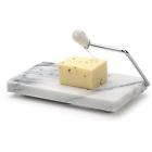 Wmcs Unbranded Polished White Marble Board Cheese Slicer Home Kitchen