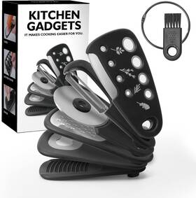 Wmm 647168763332 Kitchen Gadgets Set 6 Pieces Space Saving Cooking Tools Accessories-gar