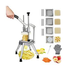 W-11210023088-qt Wokyo Commercial Vegetable Fruit Food Chopper Heavy Duty Potato French Fry Cutter