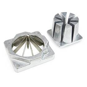 Wyzworks 702848811544 Replacement 2-hole Wedge Cut Blade Assembly And Pusher Block For Commercial F