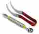 X0013v9wnr Saakiaz Watermelon Slicer Corer Cutter Tongs Server Set 684191864100