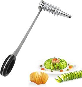 Xanadued 726084668768 Piranha Spiral Cutter For Potatoes Stainless Steel Veggies Cu