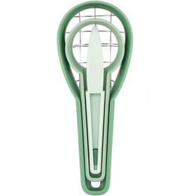Slicer003 Xgizmoo Avocado Slicer Tools 3 Pcs Tool Cutter Green/white