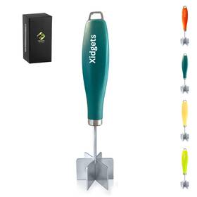 A00146 Xidgets Heavy Duty Stainless Steel Modern Meat Chopper Pastry And Crumble Topping Ble