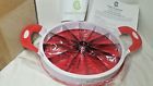 Xigua-slicer Feenm Melon Slicer Large Stainless Steel Fruit Watermelon Cantaloupe Cutter
