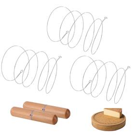 Xinglinsaiter 692964451303 Stainless Steel Cheese Slicer Wire 32long-for Soft And Hard 2 Beech Wo