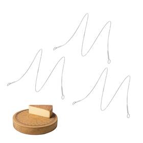 Xinglinsaiter 692964451433 Stainless Steel Cheese Slicer Wires 12 Inch 12ft Wire Silvery