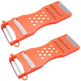 Xiwenquku 720088582013 2pcs Handheld Plastic Multifunction Kitchen Peeler Grater Slicer Toolfor Vegetab