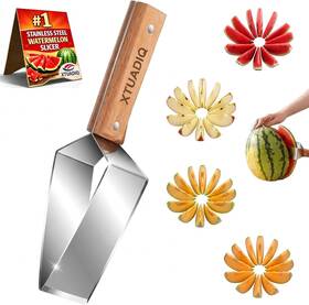 Xtuadiq 711181423631 Stainless Steel Watermelon Slicer 2026 New Triangle Cutter Stainles