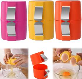 Yaolingsan 445038623617 Egg Topper Cutter Tool Hard Boiled Cracker And Peeler 3 Pack