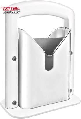 Yatytepo 445052593545 Bagel Slicer Perfect For Bagels Safe Grip Guillotine Cutter Safety Shield St