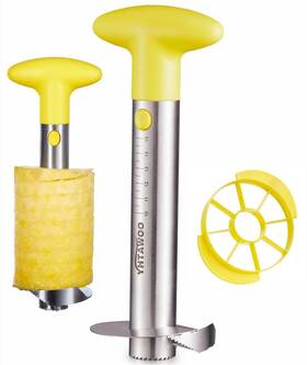 Yhtawoo 762673886632 Pineapple Cutter And Corer Slicer Toolreinforced Sharp Blad