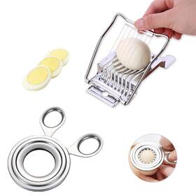 Yd0012 Yilulvdeng Stainless Steel Egg Slicer For Hard Boiled Eggs Topper Cutter