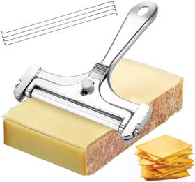 Yre-054 Yingruier Adjustable Thickness Cheese Slicer - 5 Pcs Stainless Steel Cutter Set