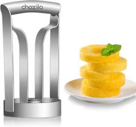 Yingsheji Ltd 445054735776 Pineapple Corer Large Stainless Steel Peeler Cutter Fr