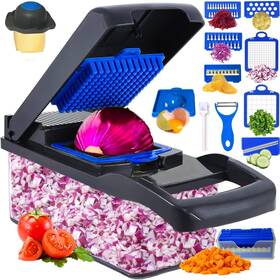 Yofey1 850019206616 Vegetable Chopper 16 In 1 Professional Mandoline Slicer For Kitchen Multifunc