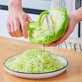 Ysszam 313024078086 Green Cabbage Shredder Vegetable Cutter Slicer Stainless Steel Fruit Veg