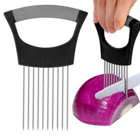 609311 Yuanchu Onion Slicer Stainless Steel Cutter For Slicing Storage Onions Vegetab