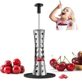 Pxz-us-085 Yyp Cherry Pitter Remover Tool - 304 Stainless Steel Durable Press Type For Eff
