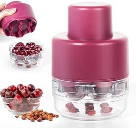 Pxz-us-098 Yyp 7 In 1 Cherry Pitter Tool For Multiple Cherries Seed Remover Quick And Effortles