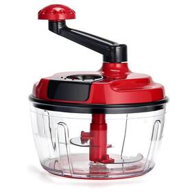 Zabbow 995743667365 Manual Food Processor 8 Cup Hand Powered Crank Chopper Mincer Blender With Cl