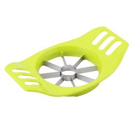 Zaplyte 604267200786 Household Kitchen Plastic Grip Pear Apple Slicer Corer Cutter Green
